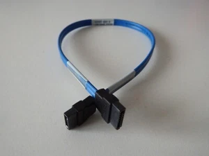 HP / Foxconn 31cm SATA Cable 326965-004 Straight - Straight 12" Blue NEW - Picture 1 of 9