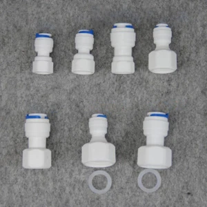 Straight Connect Water Purifiers Tube Fittings For Reverse Osmosis Valve Filter - Picture 1 of 4