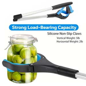 32'' Grabber Pick Up Reaching Tool Hand Grip Reacher Heavy Duty Aid Trash Cans - Picture 1 of 9