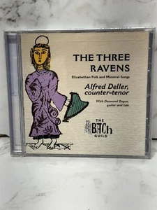 Alfred Deller - The Three Ravens: Elizabethan Folk & Minstrel Songs - NEW Sealed - Picture 1 of 2