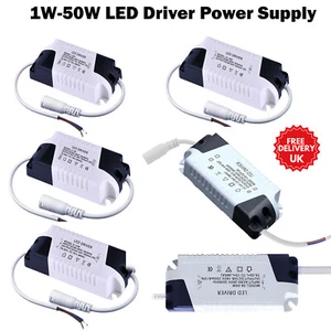 Constant Current LED Drivers AC 85-265V Power Supply 3W - 50W LED Transformer - Picture 1 of 59