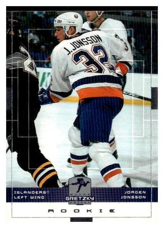 1999-00 Upper Deck Wayne Gretzky #104 Jorgen Jonsson - Image 1 of 2