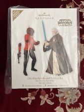 HALLMARK STAR WARS OBI WAN KENOBI AND PONDA BABA CELEBRATION 2012 1 2000 NEW