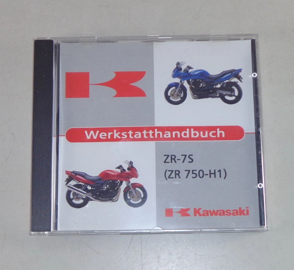 Manual de Taller De CD / Taller Manual On CD Kawasaki ZR-7 S / ZR 750-H 1 - Imagen 1 de 1