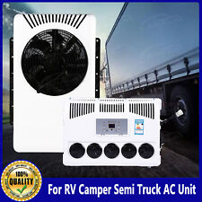 New For Rv Camper Semi Truck 12v Ac Unit Air Conditioner Split Energy Truck Cab