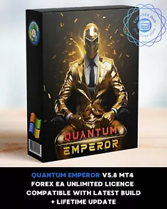 Quantum Emperor MT4 Forex EA robot v5.8 with lifetime update and live result - Picture 1 of 7