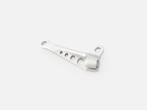 Alloy Clutch Cable Bracket - Silver - T100 (2016-Onwards) - Picture 1 of 3