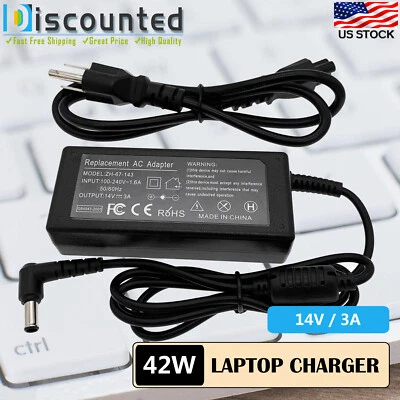 AC Adapter For Samsung S24B240K S24B300EL S24B300HL S24B350HL Monitor Power Cord - Image 1 of 4