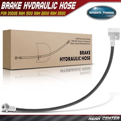 New Rear Center Brake Hydraulic Hose for Dodge Ram 1500 Ram 2500 Ram 3500 Dakota - Image 1 of 4