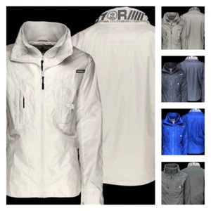 Mens Full Zip MJ DEXTER Padded Collar Double Layer Winter Warm Jacket - Picture 1 of 6