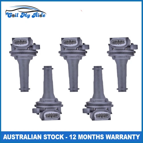 5x Ignition Coils for Volvo C30 C70 S40 S60 S80 V40 V50 V70 2.0L 2.4L 2.5L Re305 - Image 1 of 2