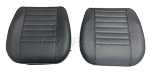 Land Rover Defender Seat Bases Outer Vinyl Twill AWR5700RPI Set x2 New - Picture 1 of 5