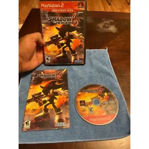 Shadow the Hedgehog (PlayStation 2 PS2, 2005) Complete CIB w/ Manual TESTED!! - Picture 1 of 6