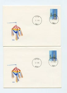 Aland FDC Midsummer Pole Scarce Closed PO Cancels 1985 G1023 - Picture 1 of 1