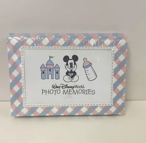 Walt Disney World Baby Memories Photo Cards Pack Of 10 Pink Blue Envelopes Vtg - Picture 1 of 2