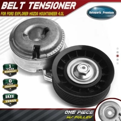 Conjunto de tensor de correia para Ford Explorer Mazda B4000 Mountaineer 4.0L F37A6B209A - Imagem 1 de 4