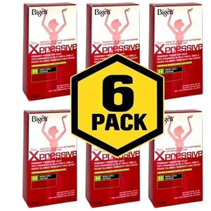 6 PACK Bigen Xpressive Permanent Powder Hair Color REDD CHILI PEPPER R-8 - Picture 1 of 7