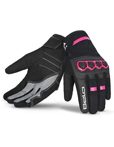 BELA - GUANTES MOTO TRACKER WINTER WP MUJER TEXTIL NEGRO/ROSA - Imagen 1 de 8