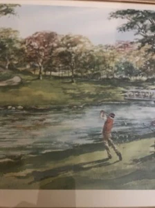 Ralph Furmanski - On The Green - signiert - Druck - gerahmt - Kunst - Golf - Bild 1 von 7