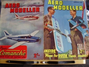 JOB LOT X 11 AEROMODELLER MODEL AIRCRAFT MAGAZINES 1961 NO MAY ISSUE - Picture 1 of 12