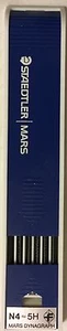 Vintage Staedtler Mars 200 50-N4 (5H) Dynagraph Leads 12 per Box - Picture 1 of 2