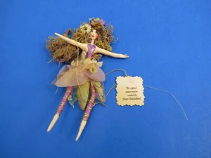 Jean Shackelford Paper Mache Mixed Media Maizy Daydream Fairy - Picture 1 of 8