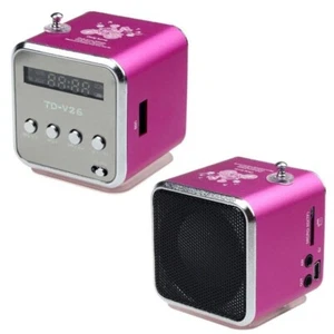 Portable Mini Usb Speaker Mp3/4 Music Player Support Sd Tf Card Usb2.0 Ste GFL - Picture 1 of 1