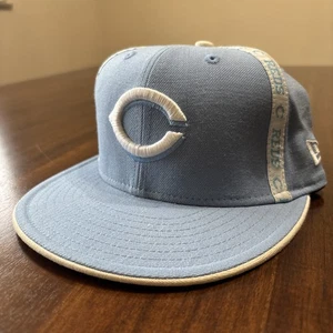 New Era 59 Fifty Cincinnati Reds Hat 7 1/8 Fitted Blue Hat - Bild 1 von 11