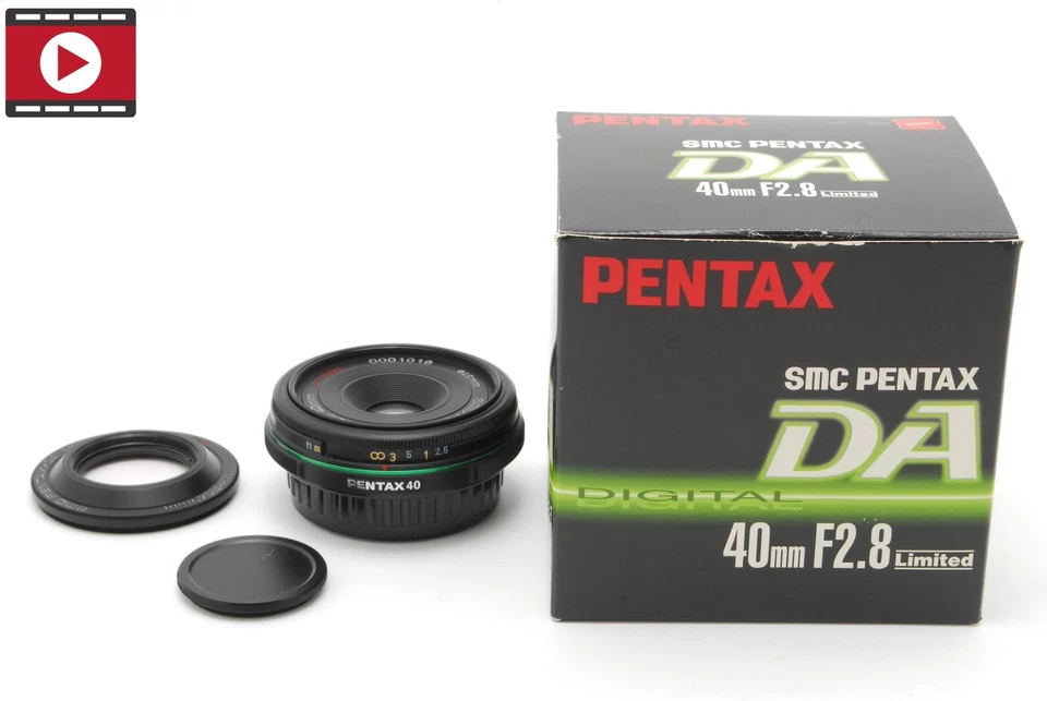 ▶︎[MINT in Box] SMC PENTAX DA 40mm f2.8 Limited Pancake AF Lens From JAPAN - Image 1 of 4