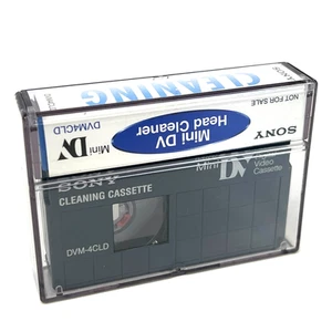 SONY Mini DV Camcorder Cleaning Reinigungskassette trocken DVM4CLD2 - Picture 1 of 3