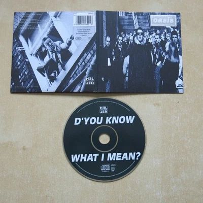 OASIS D'You Know What I Mean 2 track CD single in card sleeve Helter Skelter Foto 1 de 2