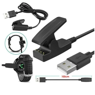USB Ladekabel Clip für Garmin Forerunner 35 230 235 630 645 735XT - Bild 1 von 4