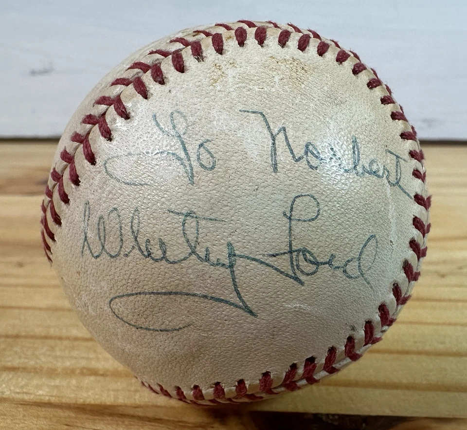 Whitey Ford signed baseball - Image 1 of 4