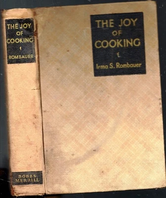 RARE 1936 JOY OF COOKING FIRST EDITION IRMA S. ROMBAUER CLASSIC - Image 1 of 2