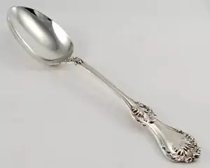 Roger Williams Co. Mount Vernon Corinthian Pattern Sterling Serving Spoon 8-3/8" - Picture 1 of 1