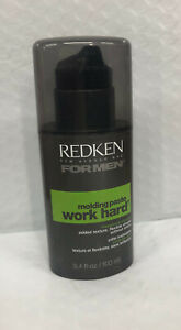 Redken For Men Molding Paste Work Hard 3.4oz 