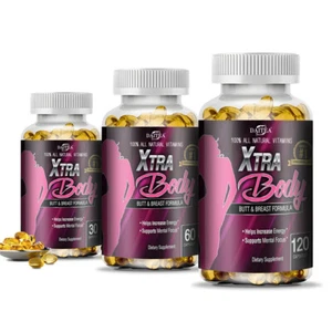 Xtra Body - Pueraria Mirifica - Agrandamiento de glúteos y senos, aumenta la energía - Imagen 1 de 12
