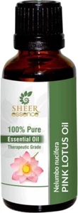Pink Lotus Oil-Pure Top Premium Oil-100% Absolute Organic Essential Oil 5-1000ML - Picture 1 of 11