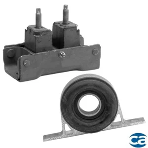 Drive Shaft Center Support Bearing & Trans Mount 2PCS for Ford F-350 13-11 6.2L - Picture 1 of 6
