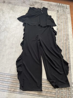 Новый с ярлыками Ashley Stewart женщины размер 18/20 черный комбинезон  - Изображение 1 из 4