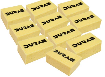10 x Dural Professional Clean Tileling Grout Tiles Wall Floors Sponges