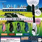 J. Dream Golf Bag All 5 variety set Gashapon toys