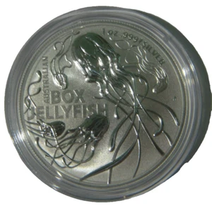 Australia Box Jellyfish  2023 silver  Coin 1 Oz,in capsule - Picture 1 of 2