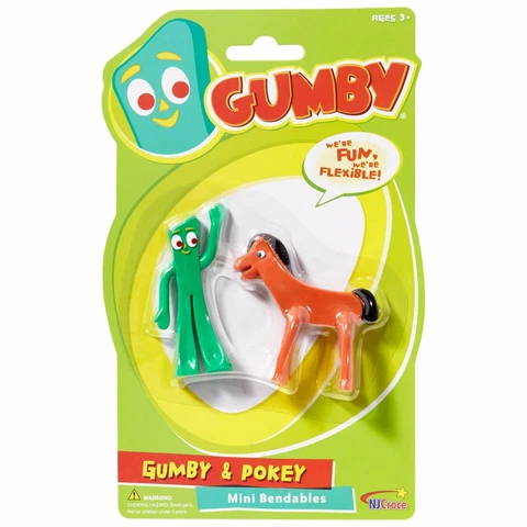 Gumby and Pokey Mini 3" Figures Cover