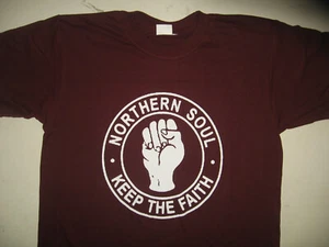 NORTHERN SOUL T SHIRT/ska/blues/mods/wigan casino/england/black music/rude boys - Imagen 1 de 4
