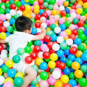 50pcs/bag Balls For Ball Pit Colorful Toy Balls For Kids Reusable Ocean Balls - Picture 1 of 9