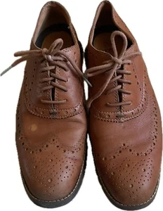 Cole Haan Zerogrand Herren Oxford Braun Schuhe 8M Kleiner Fleck - Bild 1 von 8