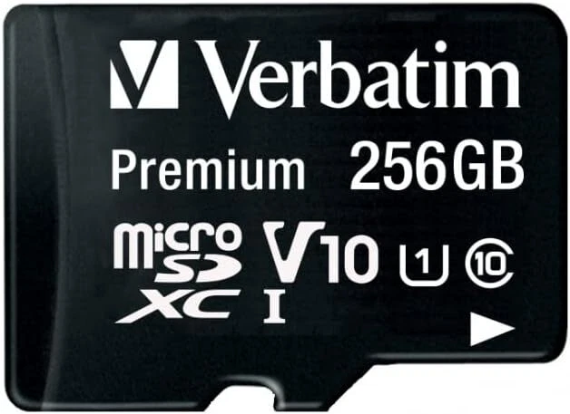 Verbatim Scheda di memoria microSDXC con adattatore - 256 GB - Velocità di lettu - Immagine 1 di 1