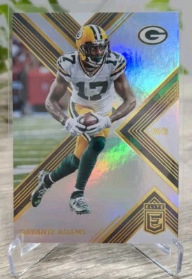 2017 Donruss Elite Davante Adams #37 Green Bay Packers - Image 1 of 2