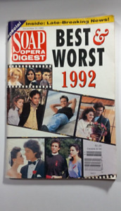 VTG Soap Opera Digest December 22, 1992 Best & Worst Outtakes